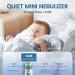 Portable Nebulizer Machine for Kids and Adults - Handheld Ultrasonic Mesh Nebulizer for Asthma Treatment | Personal Steam Inhaler for Breathing Problems at Home & Travel - 3 Mask Options - Buy Online on GoSupps.com