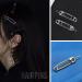 15 Pcs Safety Pin Shape Hair Clips Set - Silver Hair Pins for Goth Hairdressing & Styling - Buy Online on GoSupps.com