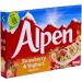 Alpen Cereal Bar Strawberry Yoghurt Multipack 5 x 5 Bar Boxes 25 Bars Total - Buy Online on GoSupps.com