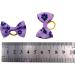 BIPY 100pcs/pack Small Dog Hair Bows with Elastic Rubber Bands Doggy Kitten Topknot Attachment Grooming Accessories Set for Long Hair Puppy Cat Hair Bows Colors Randomly Single bows 100PCS - Buy Online on GoSupps.com