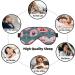 Buy SSIMOO Pastel Poppies Soft Sleep Eye Mask | Female Breathable Travel Eye Patch | Ideal for Relaxation & Comfort - Buy Online on GoSupps.com