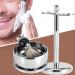 Men's Beard Brush & Razor Tool Kit | Professional Shaving Set with Holder Soap & Aluminum Bowl - Buy Online on GoSupps.com