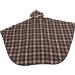Hooded Blanket Shawl Lightweight Wheelchair Blanket Double Layer Half Blanket Semi-Recumbent Softness for Home Use - Buy Online on GoSupps.com