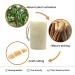 UOPTY Natural Loofah Bath Sponge Set - Exfoliating Body Luffa for Clean Skin - Kitchen Scrubbing Sponge - 4 Pcs, White - Buy Online on GoSupps.com