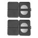 OKH 2 -pack stick on the reading glasses objectively reusable adhesive enlargement bifocal lenses for sunglasses safety industry Clear 1.75 x