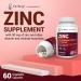 Dr. Berg Zinc 30mg Enhanced with Magnesium Vitamin D3 Selenium & Copper - Zinc Supplements for Men & Women - Chelated Zinc for Immune Skin Hair & Nails Support* - 60 Capsules - Buy Online on GoSupps.com