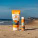 Badger Kids Mineral Sunscreen Combo SPF 40 Cream & SPF 35 Face Stick | Reef Safe Water Resistant Formula with Zinc Oxide | Tangerine & Vanilla - Buy Online on GoSupps.com