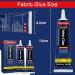 Permanent Clear Fabric Glue for All Fabrics - Ideal for Clothing, Leather, Polyester, Doll Repair - 24 Hours Dry & Waterproof - Buy Online on GoSupps.com