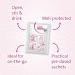 OMNi BiOTiC Travel - 28 Sachets (140g) - 10 Bacterial Strains - 5 Billion Bacteria - Vegan, Gluten-Free, Lactose-Free - Daily Use - Buy Online on GoSupps.com