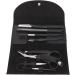Premium Stainless Steel Eyebrow Grooming Kit | Trimming Tools with Storage Bag for Men & Women - Perfect for Flawless Brows - Buy Online on GoSupps.com