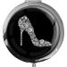 metALUm pocket mirror PUMPS IN SILVER with 2x magnification #7701151