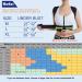 Mercase Posture Corrector for Men and Women - Adjustable Back Support for Pain Relief - Breathable Brace for Neck, Back, Shoulders - Large Size - Buy Online on GoSupps.com