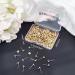 Beebeecraft 100PCS 24K Gold Plated Earring Studs with Butterfly Ear Back - DIY Jewelry Making Kit for Dangle Earrings (15x7mm) - Buy Online on GoSupps.com