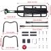ROCKBROS Bike Cargo Rack | Adjustable Luggage Carrier Rear Rack | 165 lbs Capacity | Universal Black - Buy Online on GoSupps.com
