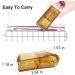 JohnBee Pill Cutter - Best Small & Large Pills Cutter | Designed in USA | Cuts Vitamins | Pill Splitter with Shield | Includes Keychain Holder & Cleaning Brush (Brown) - Buy Online on GoSupps.com