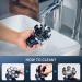 Buy Bazivve 8D Head Shaver for Bald Men - Upgraded Rotary Electric Razor & Nose Hair Trimmer Waterproof Portable Grooming Kit with LED Display - Buy Online on GoSupps.com