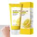 KOAHDE Exfoliating Whitening Gel Lemon Peeling Gel Lemon Face Exfoliator Gel Lemon Exfoliating Face Scrub Lemon Whitening Exfoliator Gel Face Scrub For Women Exfoliating Gel Brigtening Skin 100ML