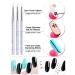 Kalolary Nail Stamper Kit with Brushes, Dotting Pens, French Tip Stamp - Nail Art Tools for Stamping Manicure - Buy Online on GoSupps.com
