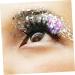 FRCOLOR 3 Pairs Fluorescent False Eyelashes Lashes with Color Lashes with Glitter Colored Lashes Glitter Lash Extensions Glitter Lashes Long Fake Eyelash Slim High-grade Fiber Sequins 3d - Buy Online on GoSupps.com