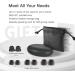 Black E10 Noise Reduction Earplugs for Clear Speech in Social Gatherings, Parenting, and Flights - Buy Online on GoSupps.com