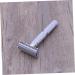 Premium Steel Double Edge Safety Razor for Men - Textured Design Solid Wood Handle Perfect for a Close Shave - 1 Count - Buy Online on GoSupps.com