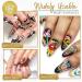 6/12 Colors Ultra Thin Curve Manicure Marker 3D Nail Art Pens Set Nail Art Graffiti Pen Set Gel Nail Art Fine Point Pens for Painting Nails Art Painted Pen for Nail DIY Decoration (Color : 12 Col - Buy Online on GoSupps.com