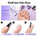 Gellen 4 in 1 Nail Glue - Long Lasting UV Gel for Nail Tips & Acrylic Nails 18ML | Easy Application for Press-On & Rhinestone Nails - Buy Online on GoSupps.com