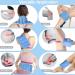 SuzziPad 7x18 Microwave Heating Pad for Pain Relief - Multipurpose Heat Pack for Cramps, Muscle Ache, Joints, Back Pain, Neck, Shoulder - Microwavable Warm Compress - Blue Light Blue-1PK - Buy Online on GoSupps.com