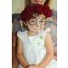 HONBAY Rose Flower Crown Headband - 7cm Red Wine Wedding Festival Hair Garland - Buy Online on GoSupps.com