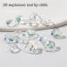20Pcs Pointed Bottom Rhinestones 3D Crystal Jewelry Manicures Decorations - Buy Online on GoSupps.com