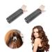 YEJAHY 2PCS Volumizing Hair Clips - Hook and Loop Hair Root Clips - Natural Fluffy Hair Volume Clip - Instant Hair Volumizing Clips for Women (black)