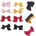 FRCOLOR 4 Pairs Bow Hairpin Girls Hair Bows Decorative Hair Bows Bowknot Hair Barrettes Christmas Hair Clips Red Bow Hair Clip Red Bows Creative Hairpin Pearl Yarn Baby Girl Cloth Pretty - Buy Online on GoSupps.com