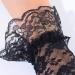 ZHER-LU Women Lace Gloves & Blindfold Set - 3pcs Translucent Lingerie Accessories for Cosplay & Parties - Buy Online on GoSupps.com