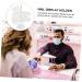 minkissy Lot de 4 pr sentoirs ongles pour nail art - Pr sentoir ongles - Pr sentoir ongles - Pr sentoir pour faux ongles 1 unit (Lot de 1) Transparent x 4 pi ces - Buy Online on GoSupps.com