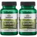 Swanson Testofen Fenugreek Extract - Ayurvedic Herbal Supplement Promoting Hormone Support for Men and Women - (60 Veggie Capsules 300mg Each) 2 Pack
