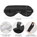 Adjustable Light Blocking Eye Mask for Deep Sleep and Travel - Grey Golden Marble - Buy Online on GoSupps.com