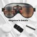 Locomotive Print Ultra-Soft Light-Blocking Eye Mask | Optimal Comfort & Restful Sleep | International Shipping Available - Buy Online on GoSupps.com