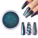 Chrome Nail Powder Nail Chrome Powders Chameleon Nail Glitter Pigment Nail Changing Mirror Metallic Nail Art Powders for DIY Nail Decoration Pigment Body Face Decoration Manicure Glitter Chrome 355C