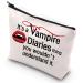 G2TUP The Vampire Merch Makeup Bag The Diaries Fans Gift It's A Vampire Thing A Vampire Thing All