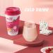 Senpure Instant Milk Tea Kit - DIY Strawberry Milk Tea with Coconut Jelly, 6 Cups - Buy Online on GoSupps.com