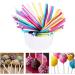  Haofy 100 Pcs Multicolor Paper Lollipop Sticks for Cupcakes Candy Jellies and Chocolates Blue - Buy Online on GoSupps.com