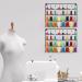 4 Pack Wall-Mounted Sewing & Embroidery Thread Rack - Large 32-Spool Metal Holder Organizer in Black - Buy Online on GoSupps.com