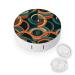 Contact Lens Case Irregular Pattern Portable Travel Contact Lens Box Contact Lens Storage Box