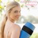 Honoson 4 Pcs Heavy Duty Nylon Yoga Mat Straps - Adjustable Bungee Bands for Exercise, Pilates, Gym - Black - Buy Online on GoSupps.com