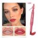 Beauty Glazed Double Head Lipstick & Lip Liner Set - Velvety Matte Finish, Long-Lasting & Waterproof | Smudge-Proof Matte Color Stay Makeup - Buy Online on GoSupps.com