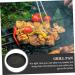 ABOOFAN 4pcs Non Stick Frying Pan Portable BBQ Grill Square Griddle Induction Nonstick Frying Pan Induction Saucepan Induction Griddle Pan Top Teppanyaki Micro-Wave Oven Aluminum 16.5X16.5X2.5CMx4pcs Blackx4pcs - Buy Online on GoSupps.com