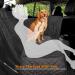 Vailge Waterproof Dog Car Seat Cover with Side Flaps - Black, Hammock Convertible Standard - Buy Online on GoSupps.com