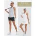 MoFiz Women's Sleeveless Golf Polo Shirt - White Camo - Medium - Buy Online on GoSupps.com