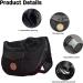 Petcute Portable Dog Carrier Bag for Small Dogs | Hands-Free Breathable Mesh Transport Bag | Up to 9kg - Black - Buy Online on GoSupps.com