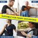 AFDEAL Cordless Heated Shoulder Brace with Vibration and 3 Temperature Settings - Black - Buy Online on GoSupps.com